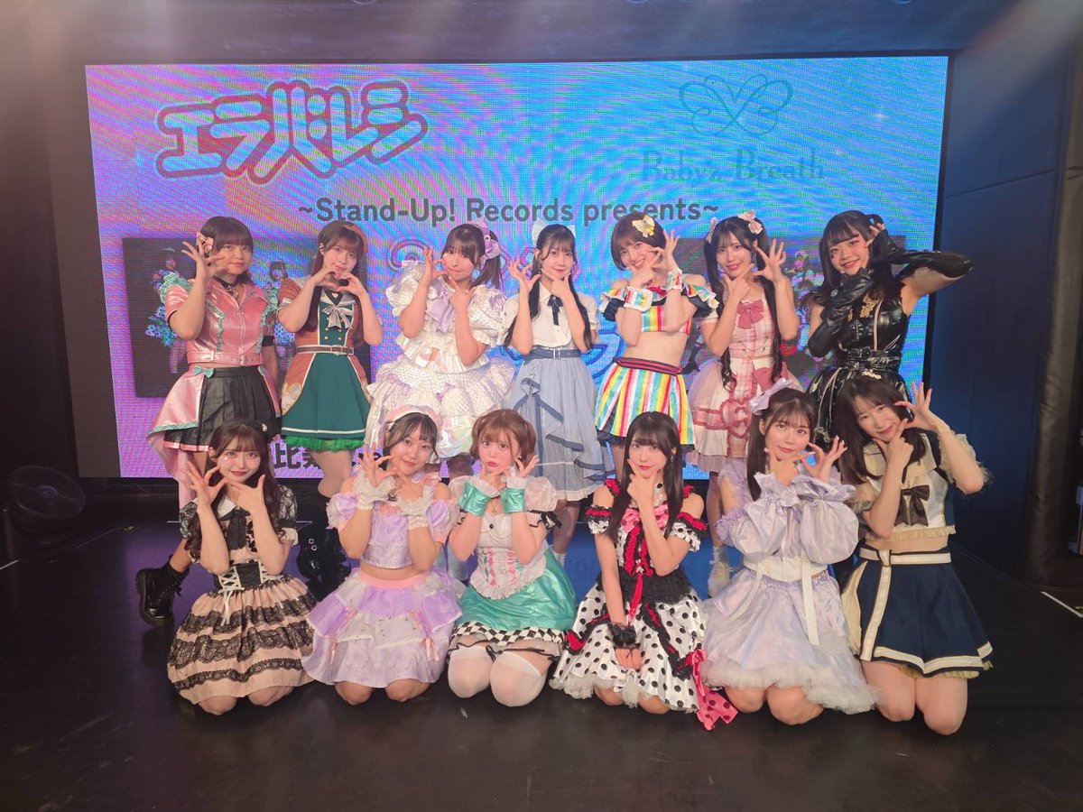 エラバレシ × Baby'z Breath 2マンライブ 恵比寿CreAto ありがとうご