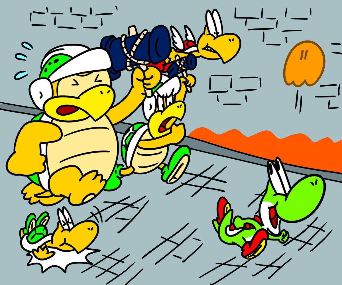 realToondreamer's tweet photo. Haha! You can't catch him! #Nintendo https://t.co/2WHUddJdhi