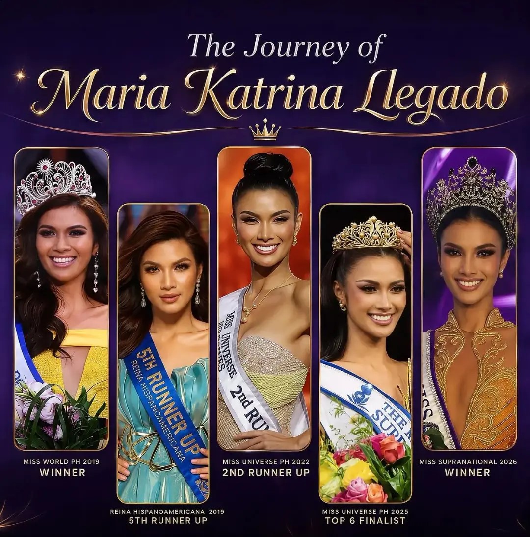 Dainsleif_10's tweet photo. Katrina Llegado, ang babaeng never umabsent sa TOP 5.
Now she is our Miss Supranational 2026. 👑
Her pageant journey is truly impressive. Kapag lumaban si Kat matic sa kanya agad ang isang spot sa TOP 5.💅😉
#KatrinaLlegado #MissSupranational2026 https://t.co/JcTjrQnQCb