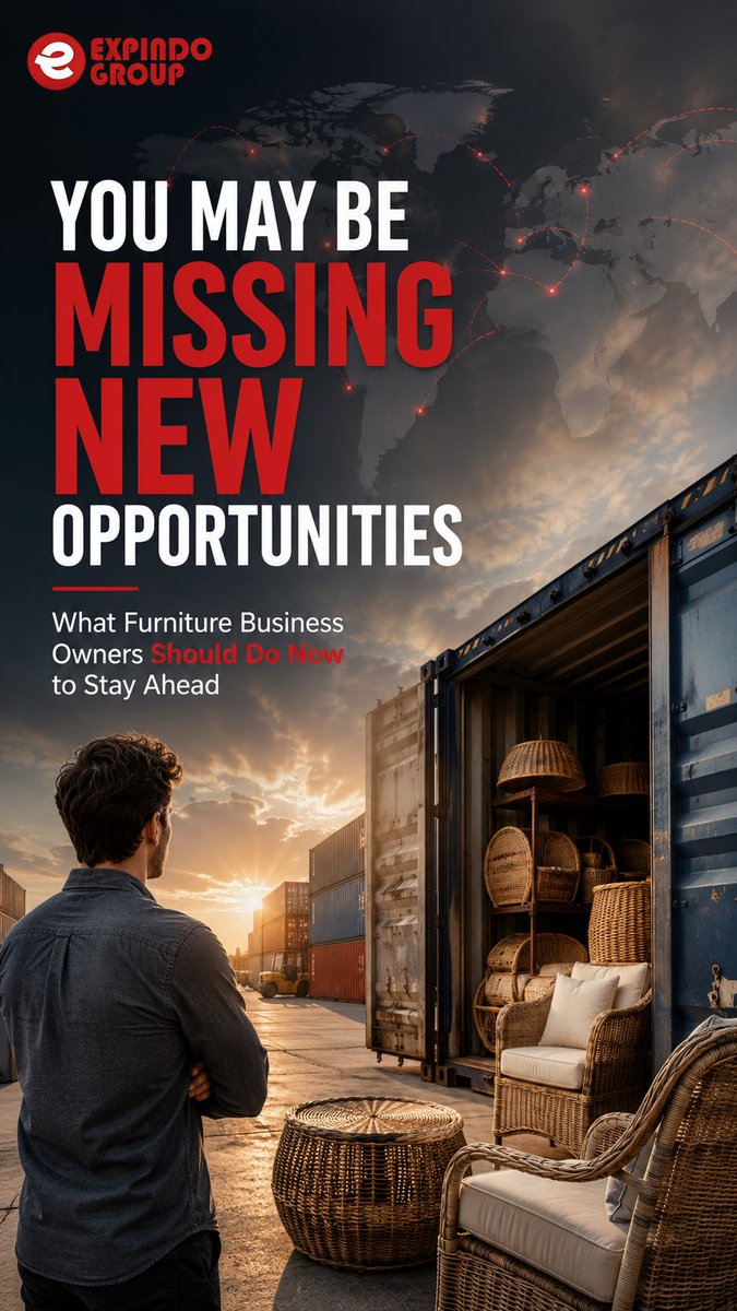 expindogroup's tweet photo. The furniture industry is evolving.

More businesses are expanding their sourcing strategies to build a stronger and more flexible supply chain.
                                                                          #furnitureindustry 
#furniturebusiness 
#usa https://t.co/CYYc7sEmzl