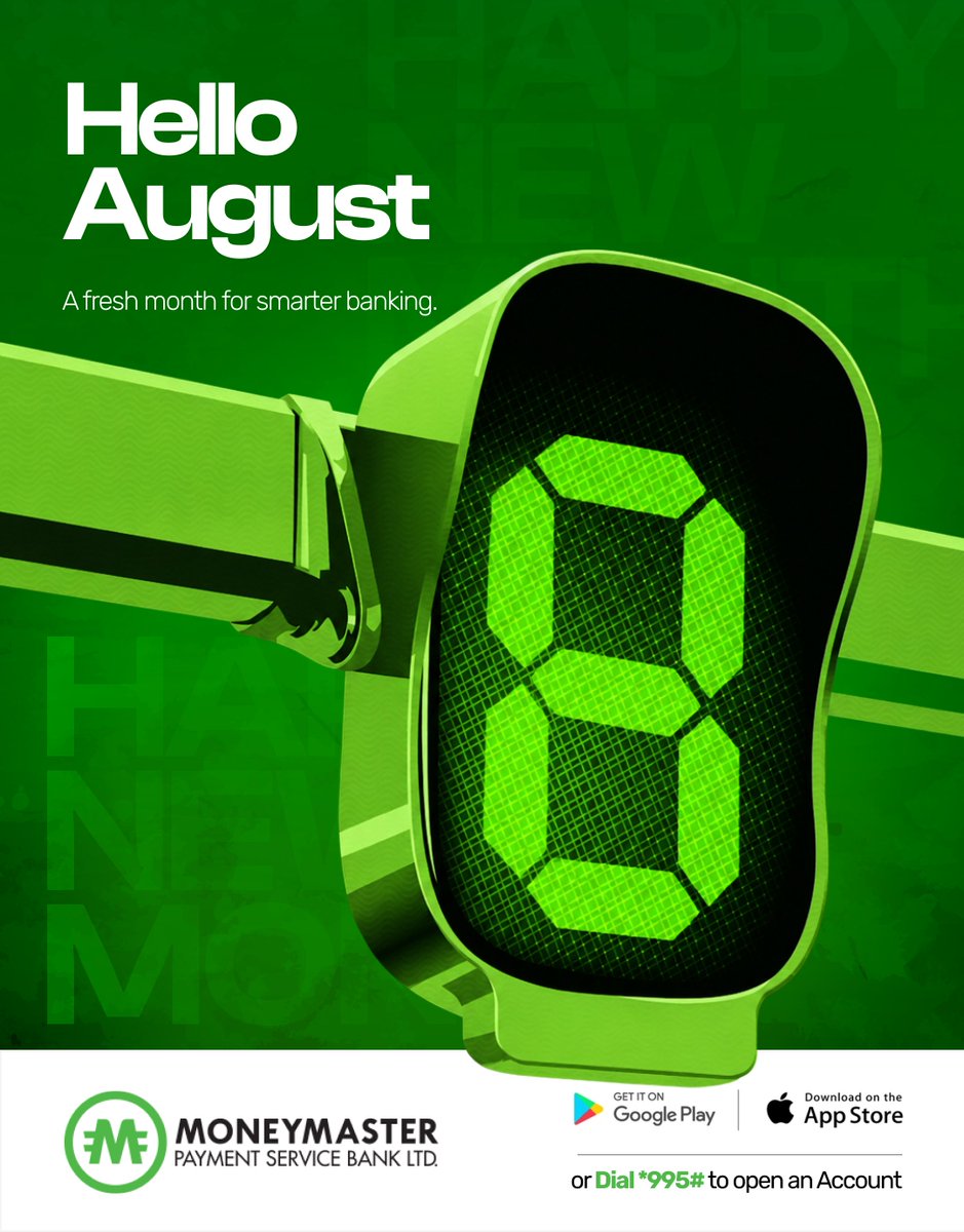 Moneymasterpsb's tweet photo. Hey, August!
A fresh month, fresh opportunities, and smarter banking with MoneyMasterPSB.
Here's to making every transaction count.
#HelloAugust #MoneyMasterPSB #BankSmart https://t.co/aprHoq6HVf