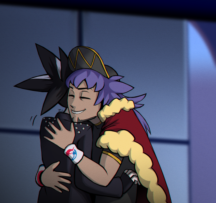 beagletsuin's tweet photo. Champion Leon sees a familiar face on the telly.
He had finally found Galar's 8th Gym Leader!
#Pokemon #PokemonSwSh #Leon #Piers #Spikemuth https://t.co/afM3oQZVjx