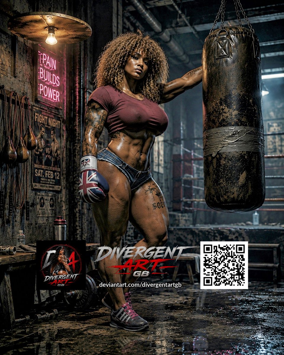 DivergentArt3D's tweet photo. Aaliyah #boxergirl #fightergirl #sexyebony #musclegirl #femalemuscle https://t.co/VuI7PgipP8