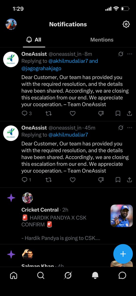 akhilmudaliar7's tweet photo. I wish i could abuse @oneassist_in for the amount of mental harassment they have given us in the past 5-6 months. They try to look good by telling its resolved but they don’t do shit. https://t.co/pi28XccsG7