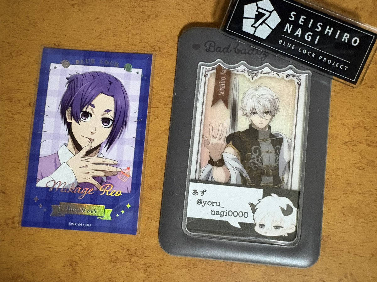 yoru_nagi0000's tweet photo. 交換/譲渡 ブルーロック Sweets ＆ CUPCAKE アニメガ ソフマップ ステラマップ カフェ 

譲▶︎画像参照
求▶︎同異種凪 or 定価＋送料 (特典400円/枚)

🌵凛特典は全て纏めての讓渡
🌵異種は何でも検討します◎

🌵お気軽にお声がけ下さい✨ https://t.co/FnGD1P6sFo