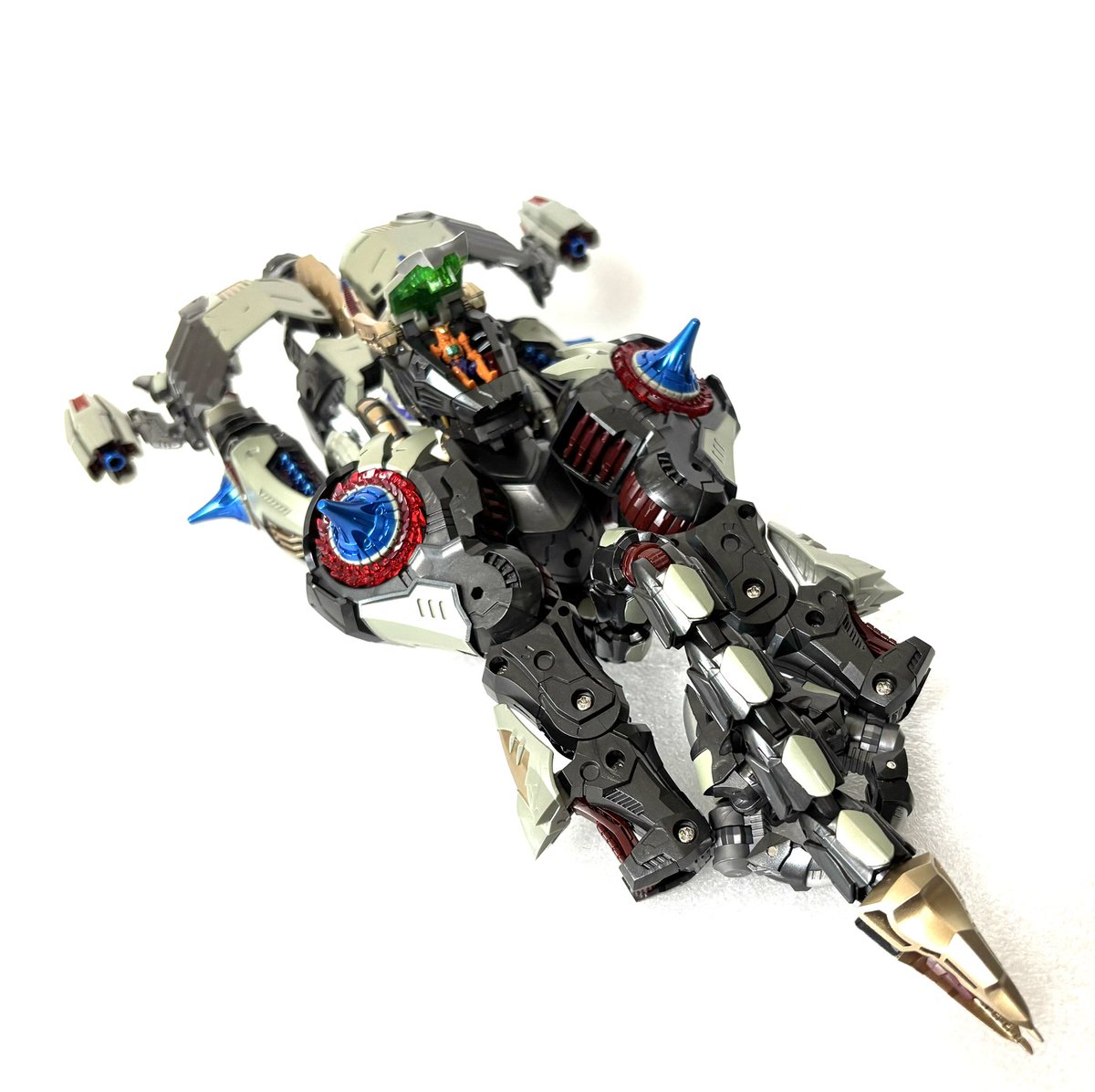 GunnerMicro's tweet photo. 【ジャグワ】アノードタイプ  飛行モード😈

#ダイアクロン https://t.co/dTi0dQLnJQ
