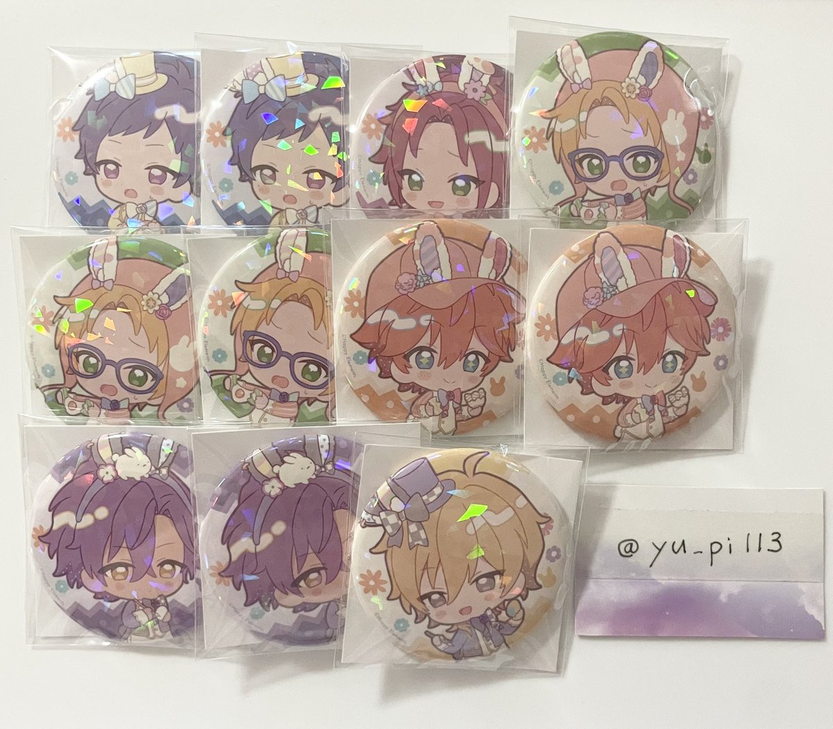 yu_pi113's tweet photo. 【 交換 】あんスタ アニカフェ アニメイトカフェ 缶バッジ　缶バ

譲 　真 3　真緒 1　スバル 2　
　　 薫 1 　アドニス 2　弓弦 2

求　桃李

郵送交換
検索からでもお気軽にお声掛けください。 https://t.co/Ws4wDY5G9t