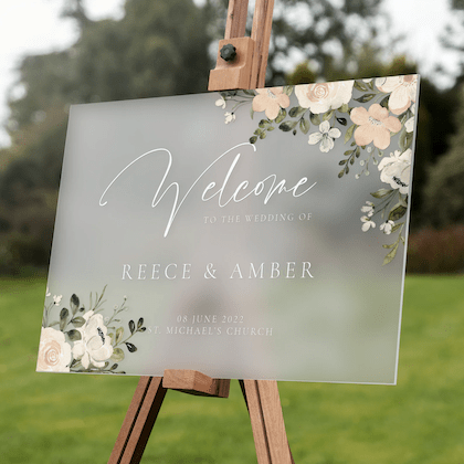 PRINTINGMALLOR1's tweet photo. Sleek 4mm acrylic plexiglass sign—perfect for events and weddings. Crystal-clear, modern look with custom artwork and finishing options available. Make your signage stand out. #EventSign #WeddingSign Tap the link in bio. https://t.co/EbnRJ4n5F8