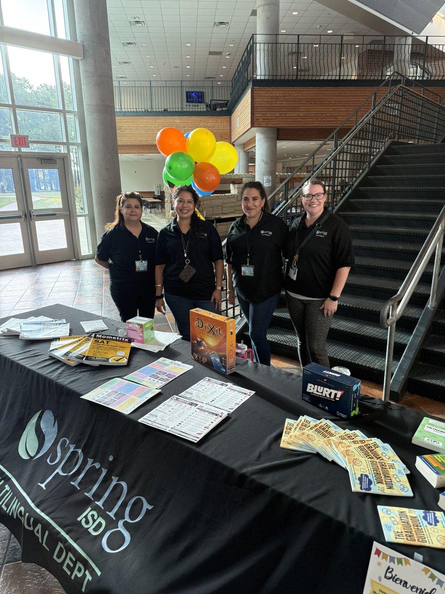 SISD_MultiPrgms's tweet photo. Welcome back, Spring ISD families! We’re excited to kick off an amazing new school year with you. Be sure to stop by the Multilingual Hallway at the Back-to-School Expo for resources, information, and support to help every student thrive. We can’t wait to see you! #SpringISD https://t.co/KKO6iQsQcQ