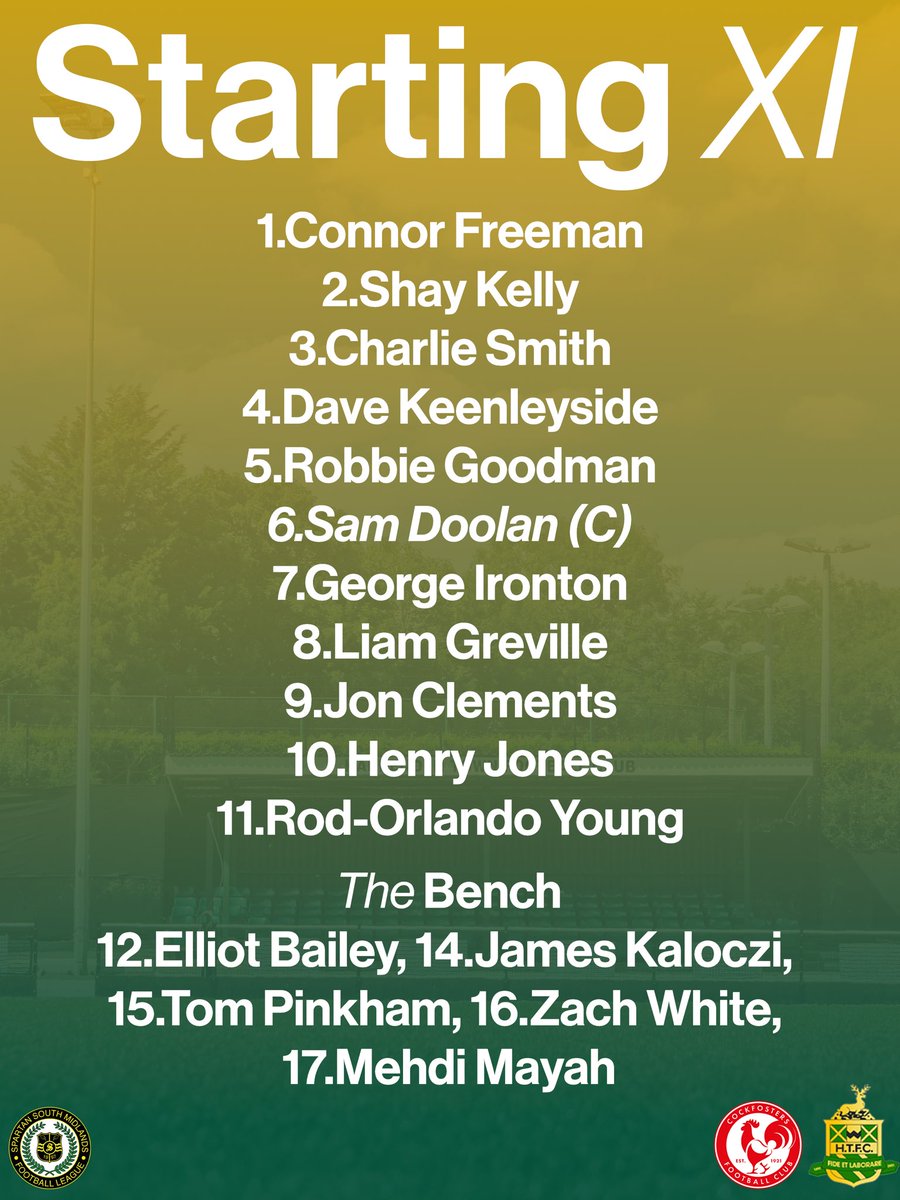 Harpenden_Town's tweet photo. Here’s how we lineup up for our season opener 🫡 https://t.co/8V70RaETzn