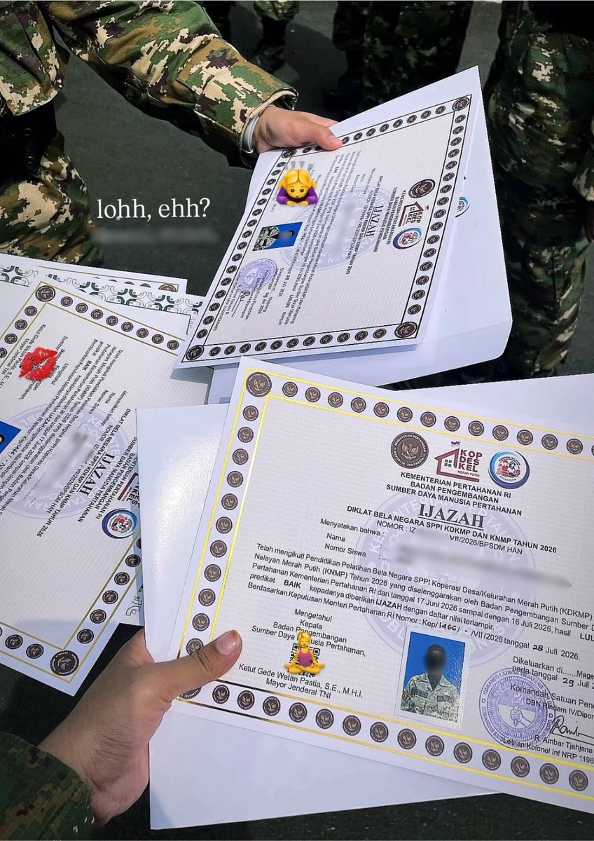 koiseconds's tweet photo. ada ijazahnya juga dong 😭 kenapa ijazah ya ngga sertifikat? (nanya aja) https://t.co/AhqazKz8tq