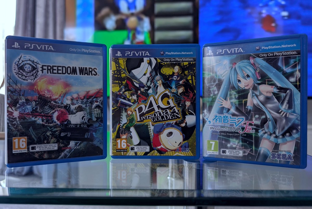 Today's PlayStation Vita haul! 今日のPlayStation Vitaの戦利品