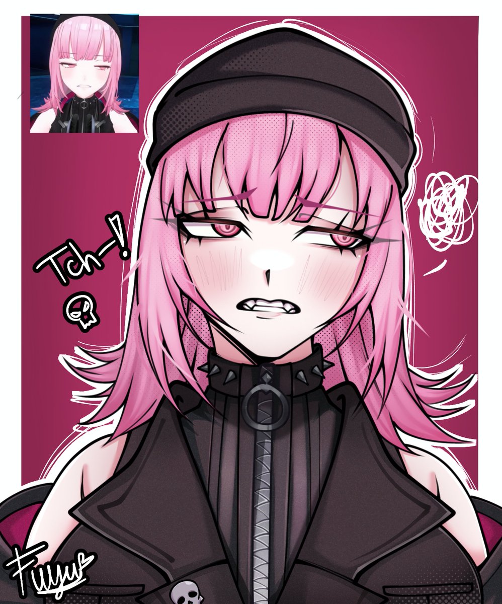 fuyudayoneh's tweet photo. Angry Reaper 
#callillust https://t.co/BzBjRvMRSd