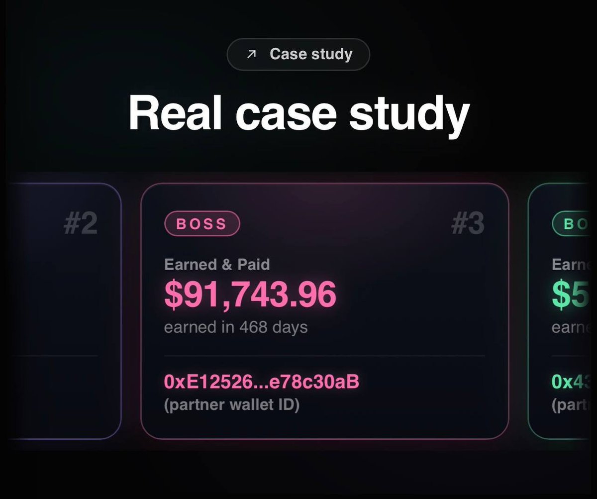 drnicolas_'s tweet photo. 🖤💎 𝗠𝗘𝗘𝗧 𝗕𝗢𝗦𝗦 #𝟯 🦈 💎🖤

💰 𝗘𝗔𝗥𝗡𝗘𝗗: $91,743.96
📅 𝗣𝗔𝗜𝗗 𝗢𝗩𝗘𝗥: 468 Days

🔥 He started exactly like everyone else...

🚀 𝗕𝗘 𝗧𝗛𝗘 𝗕𝗢𝗦𝗦 — 𝗟𝗔𝗨𝗡𝗖𝗛 𝗬𝗢𝗨𝗥 𝗢𝗪𝗡 𝗪𝗘𝗕𝟯 𝗖𝗔𝗦𝗜𝗡𝗢
👉   https://t.co/jSbut9uVX5

✅ Launched his own platform
✅ Built a loyal player community
✅ Stayed consistent every day
✅ Watched his income grow over time 📈

🚀 𝗧𝗛𝗔𝗧'𝗦 𝗪𝗛𝗔𝗧 "𝗕𝗘 𝗧𝗛𝗘 𝗕𝗢𝗦𝗦" 𝗜𝗦 𝗔𝗟𝗟 𝗔𝗕𝗢𝗨𝗧!

🖤 𝗬𝗢𝗨𝗥 𝗣𝗟𝗔𝗧𝗙𝗢𝗥𝗠
💎 𝗬𝗢𝗨𝗥 𝗕𝗥𝗔𝗡𝗗
💰 𝗬𝗢𝗨𝗥 𝗣𝗔𝗦𝗦𝗜𝗩𝗘 𝗜𝗡𝗖𝗢𝗠𝗘

🌟 Boss #3 made it happen...

❓ 𝗪𝗜𝗟𝗟 𝗬𝗢𝗨 𝗕𝗘 𝗕𝗢𝗦𝗦 #𝟰?

━━━━━━━━━━━━━━━━━━

📢 𝗝𝗢𝗜𝗡 𝗢𝗨𝗥 𝗧𝗘𝗟𝗘𝗚𝗥𝗔𝗠
👉    https://t.co/IknBWrvf3G

 #Web3  #GCoin #Playnance