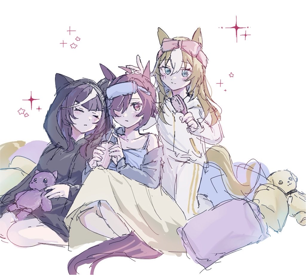 oo0__5103's tweet photo. 夜更かしトリオ🌙💤⟡.· https://t.co/Cs5WHkBvor