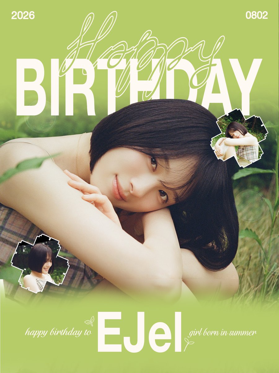 EJel_official's tweet photo. 🎂HAPPY 𝑬𝑱𝒆𝒍 DAY🎂

𝟎𝟖.𝟎𝟐
바라만 봐도 힘이 나는 인간 비타민
이젤의 생일을 축하합니다 ₊·—̳͟͞͞♡⟢

#HAPPY_EJel_DAY
#가자_이젤의_생일을_축하하러
#이젤 #EJel https://t.co/0z1IttK0Db