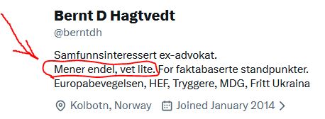 psyperborean's tweet photo. @espenteigen @berntdh Du har i hvertfall noe selvinnsikt, da. https://t.co/Xv5WSvtI8l