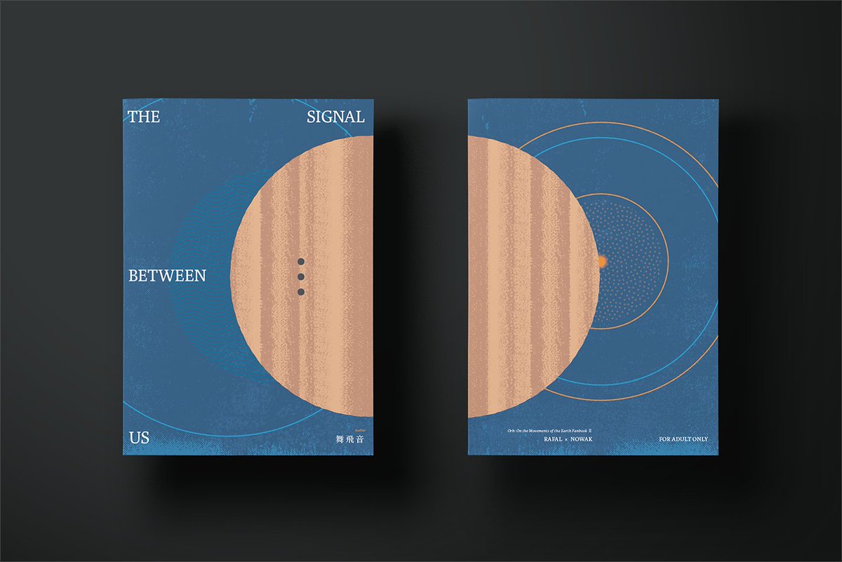 BetweenOrbit's tweet photo. 転生現パロ ラファノヴァ 
Rafal/Nowak AU novel Cover
非常感謝阿雁幫我設計封面，但說實話我還在寫呢，封面都交稿了又照慣例剩我😂啊～～但封面真的超好看的！好開心！
然後每次看到場次通知，都覺得「這是催稿通知」吧🫠
我會加油的！✍️🔥🔥 https://t.co/WfOvuMqpm2