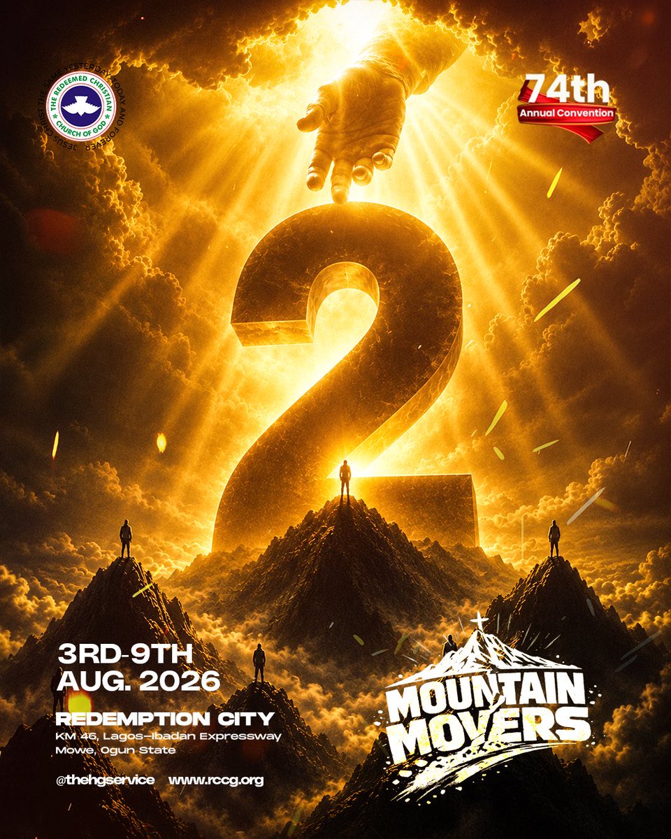 TheHGService's tweet photo. 2 DAYS TO GO! In just 2 days, we gather for a divine appointment that will leave no life unchanged.

The hand of God is reaching into impossible situations, calling His people into a season of breakthroughs, answered prayers and undeniable testimonies. Every mountain standing https://t.co/faQ3pL17OG
