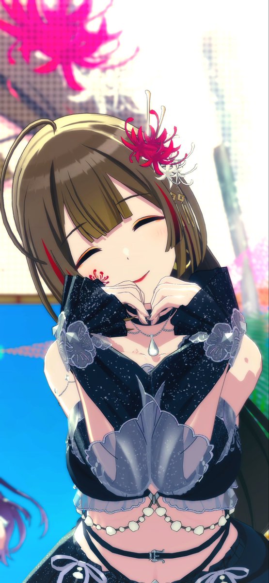 UU_hasuma's tweet photo. シャニソンさんいつも有難う🎶🌞

#はじける夏と泡沫部門
#シャニソンファッションショー https://t.co/DWEDEnWr2o