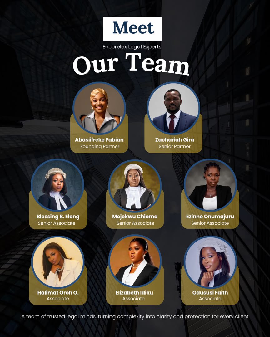Encorelexlegal's tweet photo. Meet our team!

A team dedicated to excellence. Visit our website to familiarise yourself with each member of the team. We are excited to meet you too. 

Website link in bio

#teamreveal #encorelexlegal #lawfirm https://t.co/mpomuhiezq