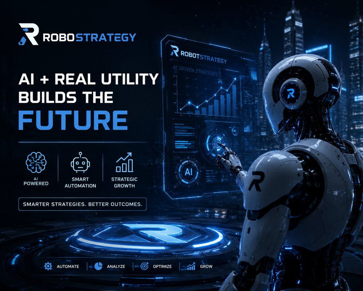 Arctic_bio's tweet photo. 🚀 The future belongs to projects that combine AI with real utility. @RoboStrategy is one of the names I'm keeping an eye on. Looking forward to what's next. 🤖

#RoboStrategy #Ai #PhisicalAi https://t.co/ukzmlfgVf3