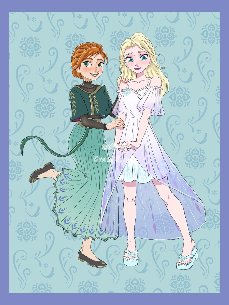 Songsongsongart's tweet photo. Part Ⅰ ❄️👗
#Frozen #frozenelsa #アナと雪の女王 #frozenanna https://t.co/iBXtHIOKnR