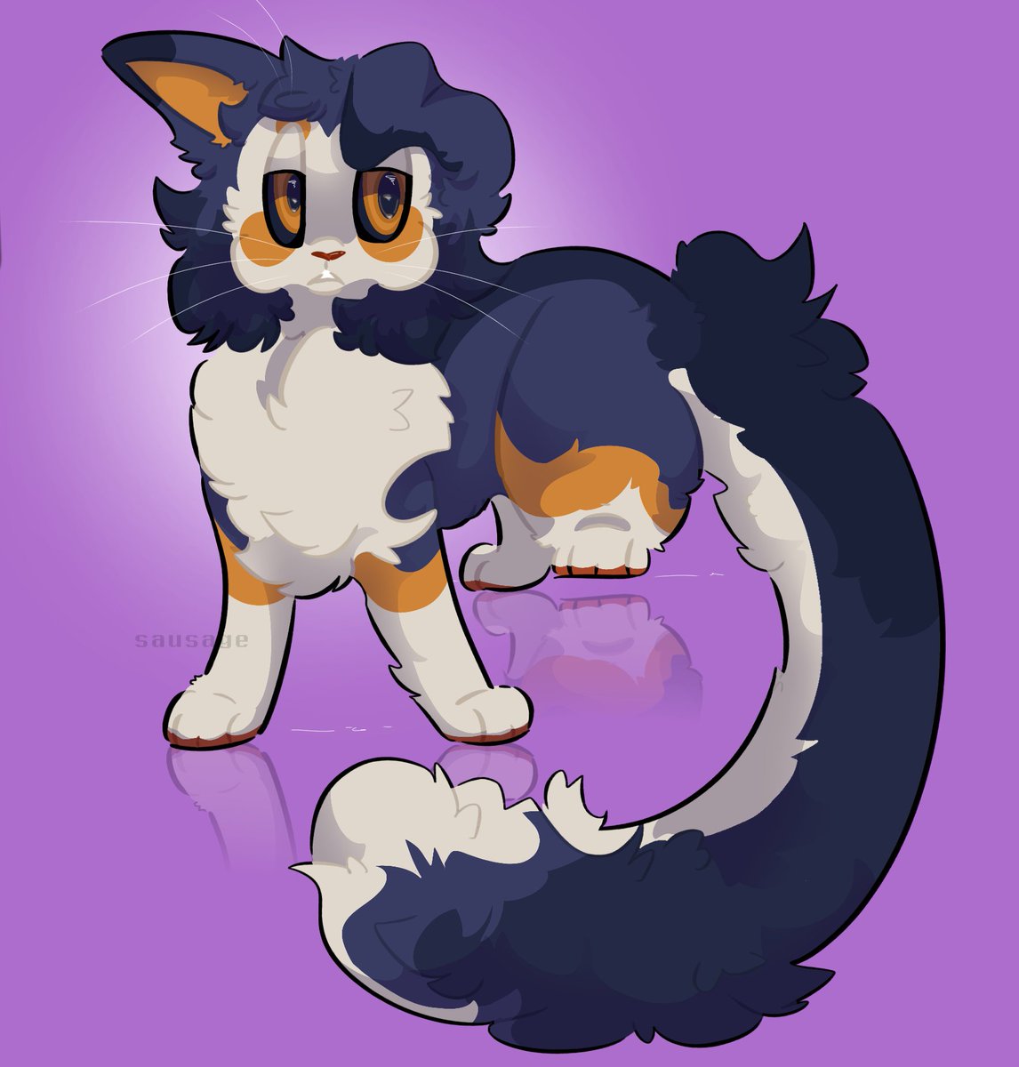 sausage1908's tweet photo. #cat #artcat #Digitalart https://t.co/Ty7FULpJBh