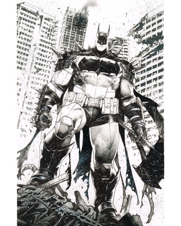 raremarq's tweet photo. Don’t miss your chance to bid on this breathtaking 11x17 original variant cover art for Absolute Batman 22 by @jorge_molinam!

Auction ends August 1, 2026, at 8 PM PST

https://t.co/52spNk5Fst

#raremarq #jorgemolina #batman #dccomics #comicart https://t.co/E1V2UpPaBp