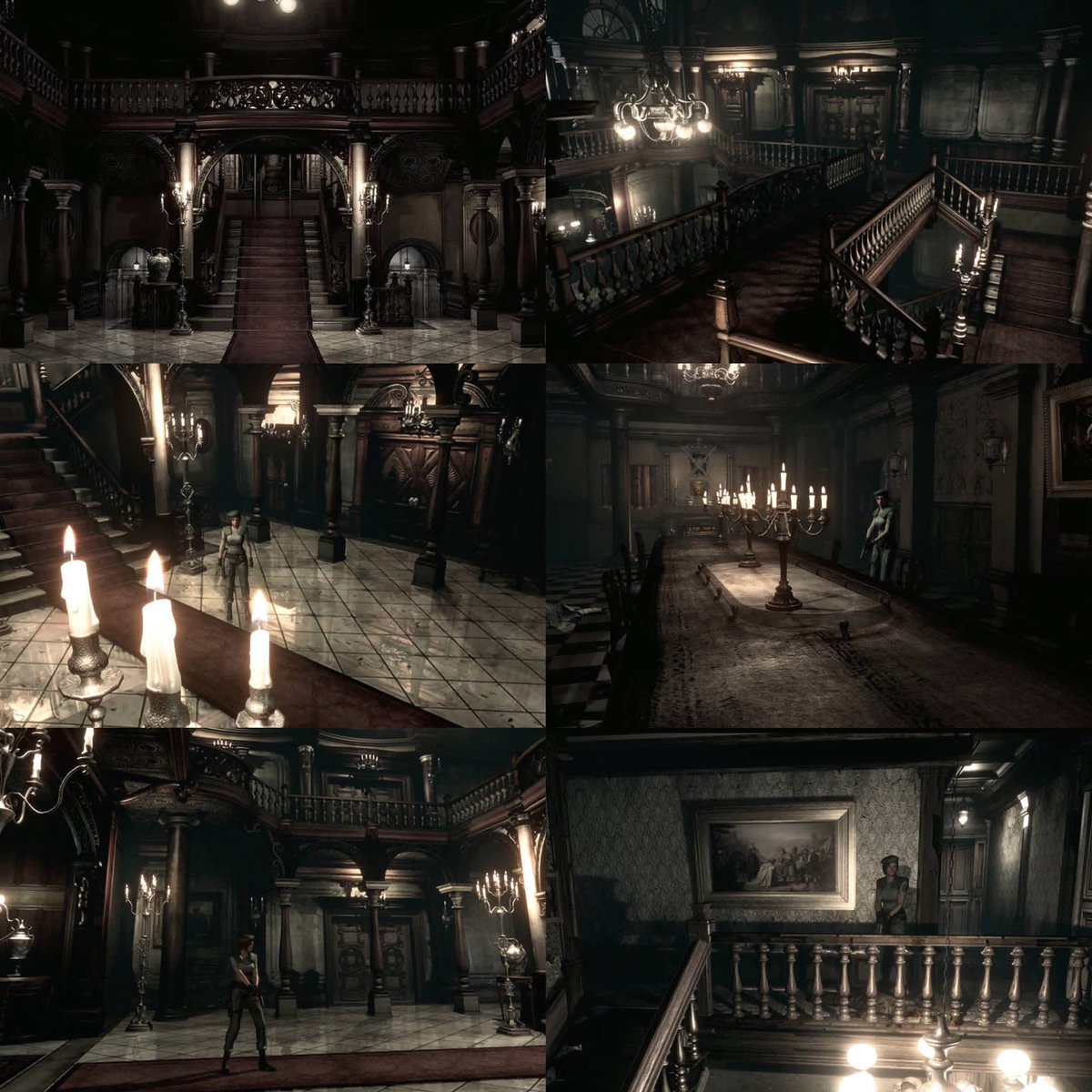 immalkwalahi's tweet photo. One of my favourite art designs Spencer Mansion from resident evil 1 https://t.co/LH7luAyfhW