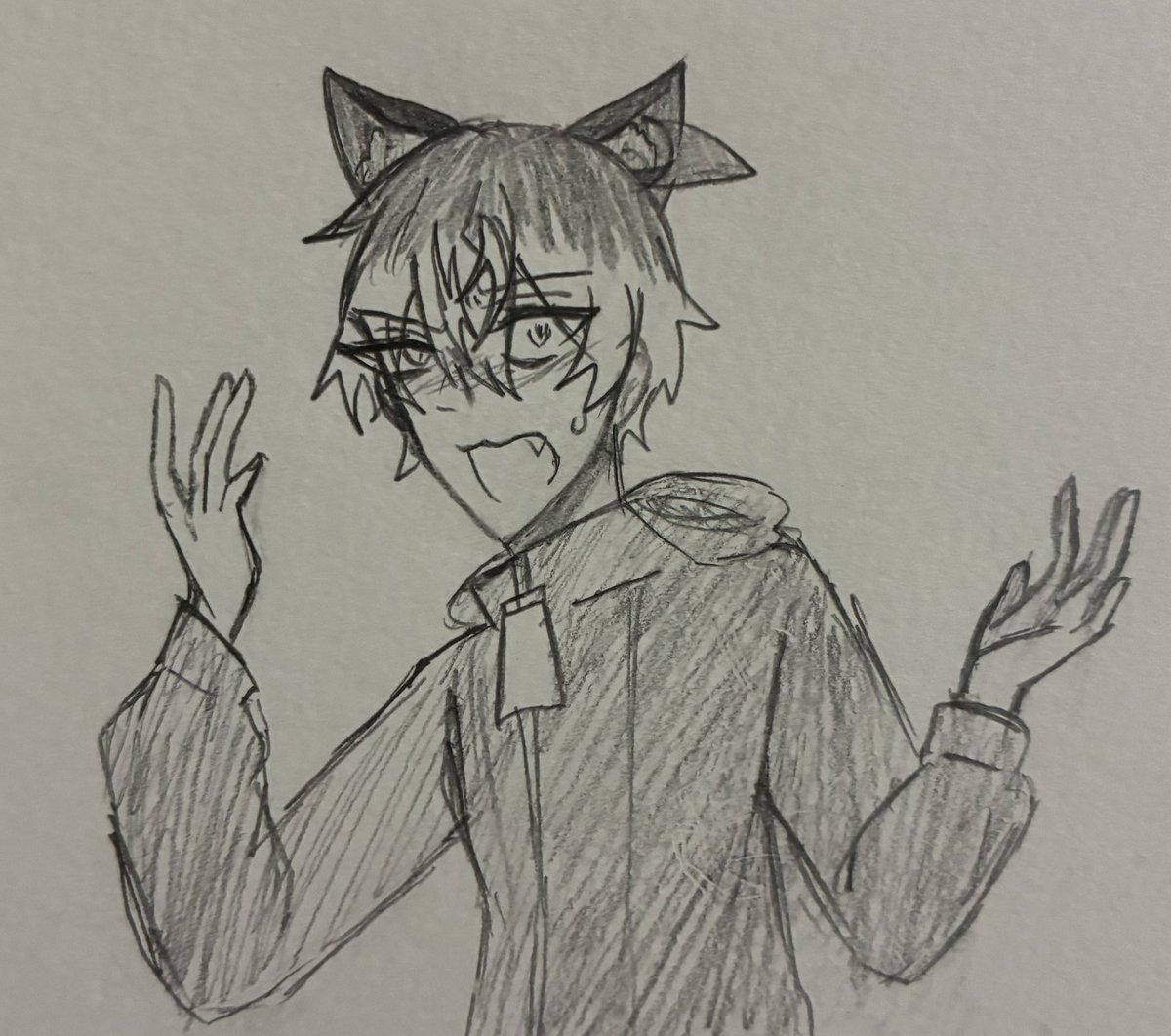 noklLIR57c73462's tweet photo. 気づけば猫チヨを描いていた……
無意識とは恐ろしい( ˇωˇ ) https://t.co/6B6aWlcyL8