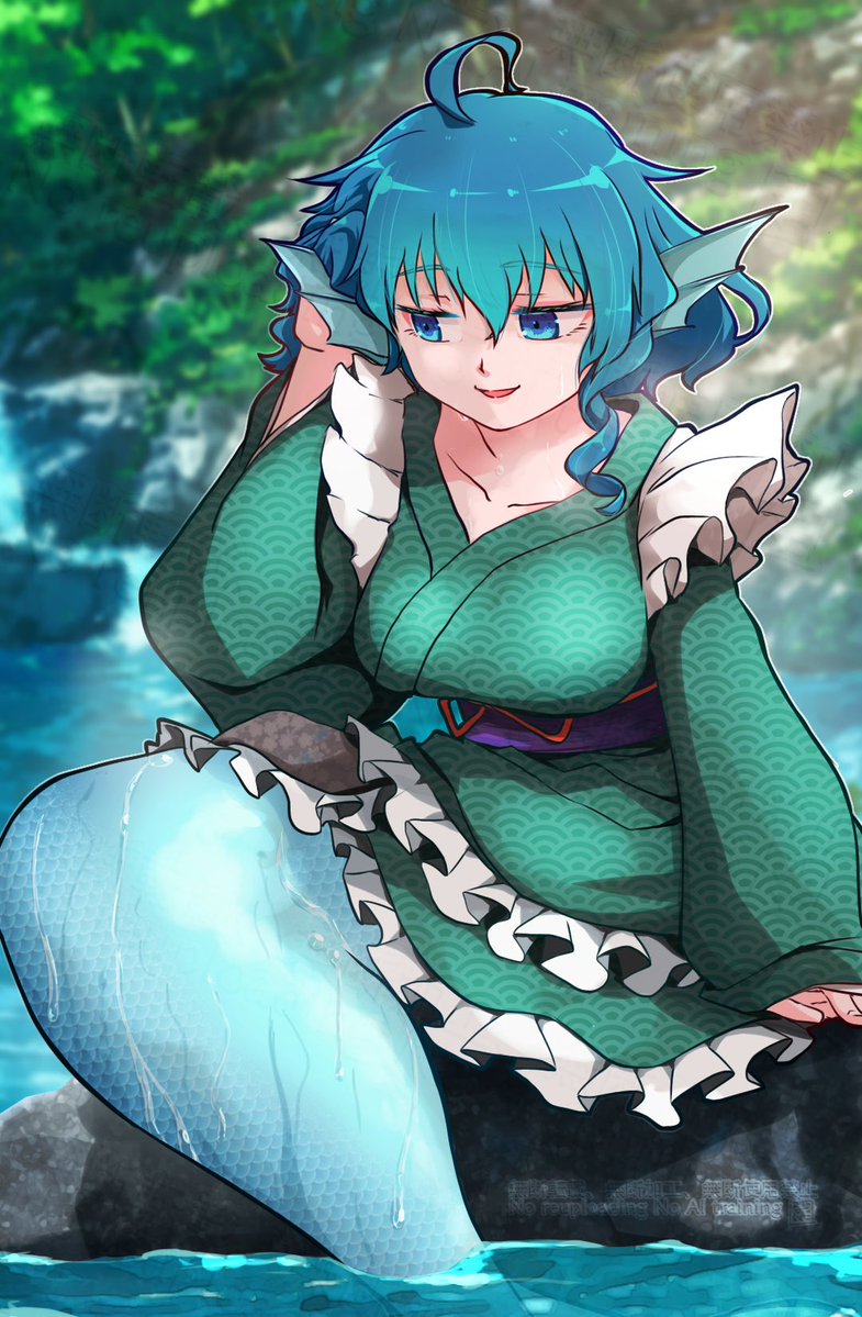lfZ8aVIya4MjNx0's tweet photo. 8月1日はわかさぎ姫の日 https://t.co/9YqePcUjUO