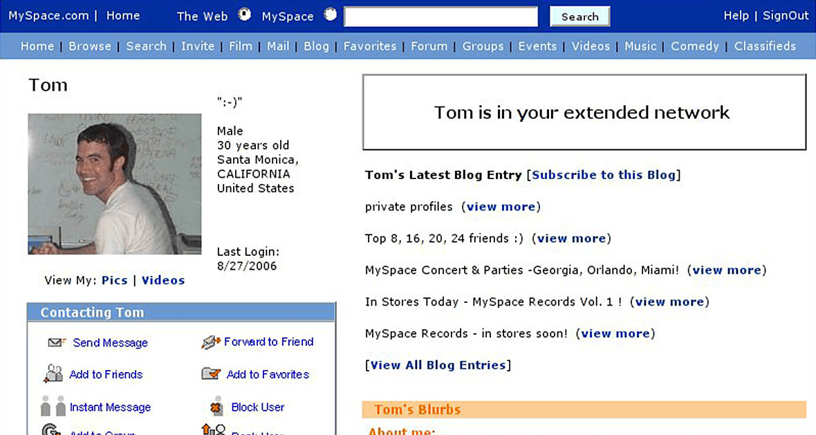 RussellQuantum's tweet photo. Myspace’s owners just confirmed a comeback is coming.

“We still own Myspace. We are stewards of the brand & we are going to relaunch it.”

No timeline.
No mockups.
Just the promise.

Bring back the Top 8. 
Bring back profile songs. 
Bring back the HTML customization nobody asked us to learn but we all learned anyway.

The site that launched in 2003, a year before Facebook even existed, might get one more shot.

Millennials are already fleeing algorithm feeds back to Myspace in 2026 with 6M monthly users & climbing. 

The timing might actually be right this time.