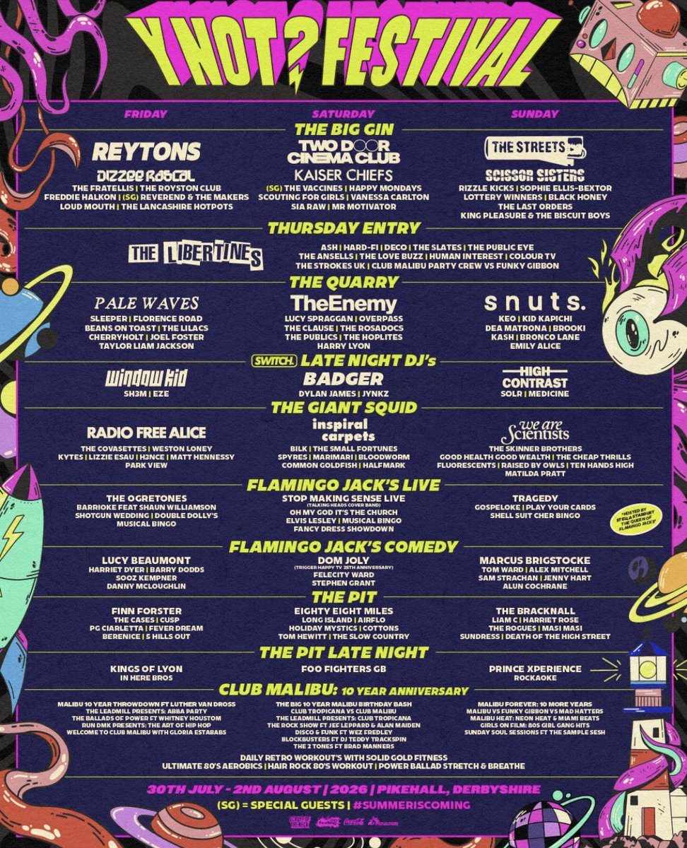 officialswr's tweet photo. TODAY!!! ππΊπ»πͺ
Happy Mondays play Y Not Festival in Derbyshire - on stage at 4.45pm
#HappyMondays #YNot #Festival #Livemusic #Derby
@ynotfestival https://t.co/eabpTmiKCR