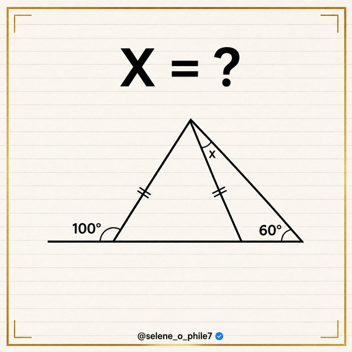 selene_o_phile7's tweet photo. Inspired by a geometry puzzle I came across.
Recreated and presented in my own style. Use your brain 🧠 https://t.co/yg8LuMKGFW