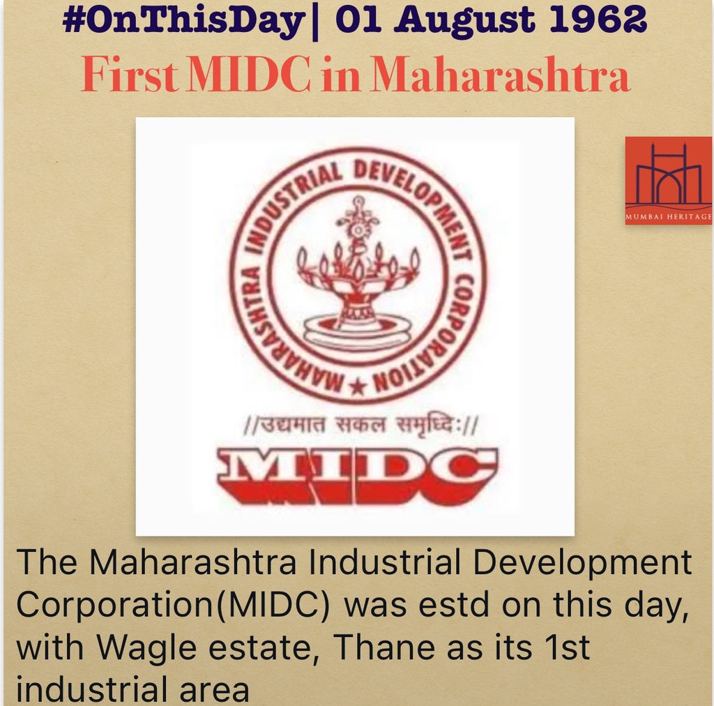 mumbaiheritage's tweet photo. First MIDC https://t.co/mGFcyLRP91