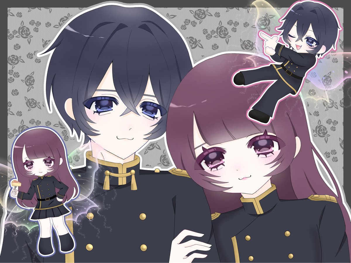 anyaxv2's tweet photo. ミニキャラにも挑戦した！！！！かわいい（ •̥ •̥ ） https://t.co/KFR8C026HE