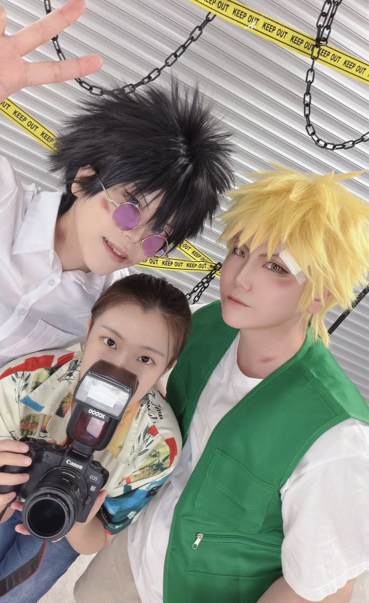 Suiran0219's tweet photo. ⚠︎cos⚠︎
今日は、フクマニ振りのゲトバの銀蛮して来ましたー！！✨カッコいい蛮ちゃんに🐶全開で懐かせて貰えて役得💕💕
最高に撮影してくれてめっちゃ嬉しかった✨お二人ともありがと〜🥹🫶 https://t.co/sb0y7hAoXb