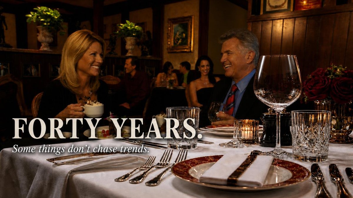 christinis's tweet photo. Orlando has chain restaurants. Then it has Christini's — forty years of white-glove Italian dining, and the tablecloths are still pressed before every service. https://t.co/NGwlwUIDpH