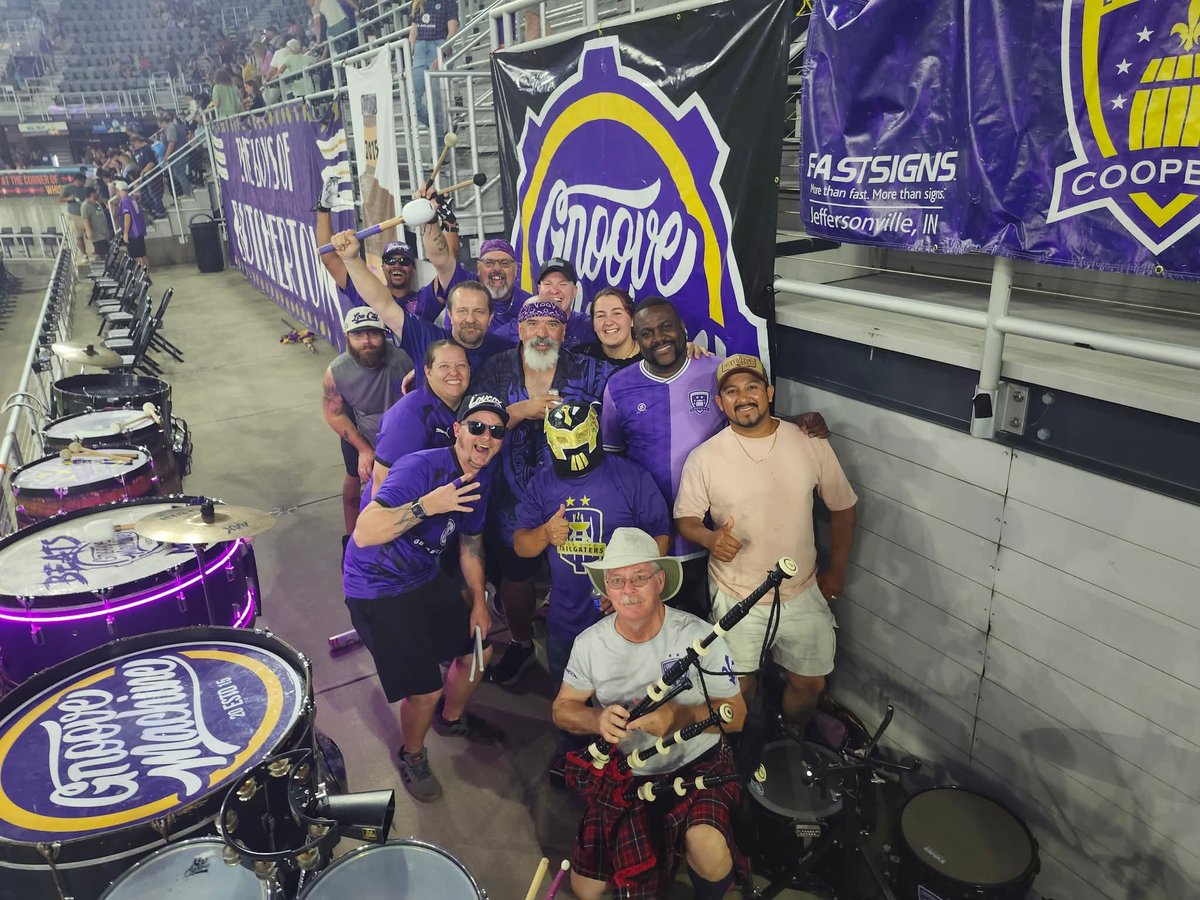 GrooveMachine's tweet photo. Been a weird year, but it looks like now that work/life commitments may have come to an end for a few people, we should be pretty close to full strength next Saturday. Huge match today as well for @loucityfc ! 
Some memories of past years here to get you hyped 😁 https://t.co/XX533lLOEP