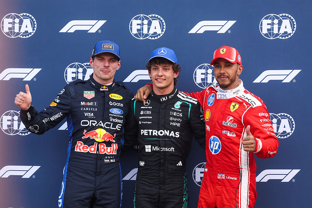 F1GuyDan's tweet photo. 🤯 Most Wins Each Year Since 2014

'26: Kimi Antonelli
'25: Max Verstappen
'24: Max Verstappen
'23: Max Verstappen
'22: Max Verstappen
'21: Max Verstappen
'20: Lewis Hamilton
'19: Lewis Hamilton
'18: Lewis Hamilton
'17: Lewis Hamilton
'16: Lewis Hamilton
'15: Lewis Hamilton
'14: Lewis Hamilton