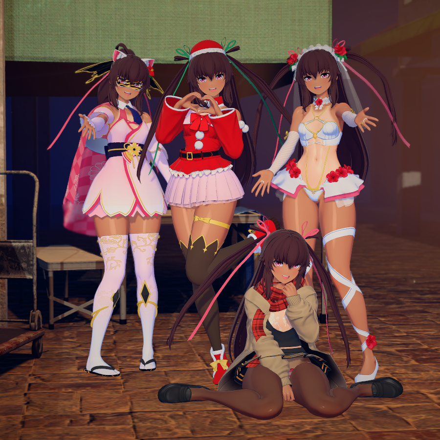 mituki_houjyo's tweet photo. 勝手にアップローダーにアップしました。

　複数の衣装をアップするためのキャラカードです。よかったらどうぞ。 https://t.co/b9ZRjOv2Ca