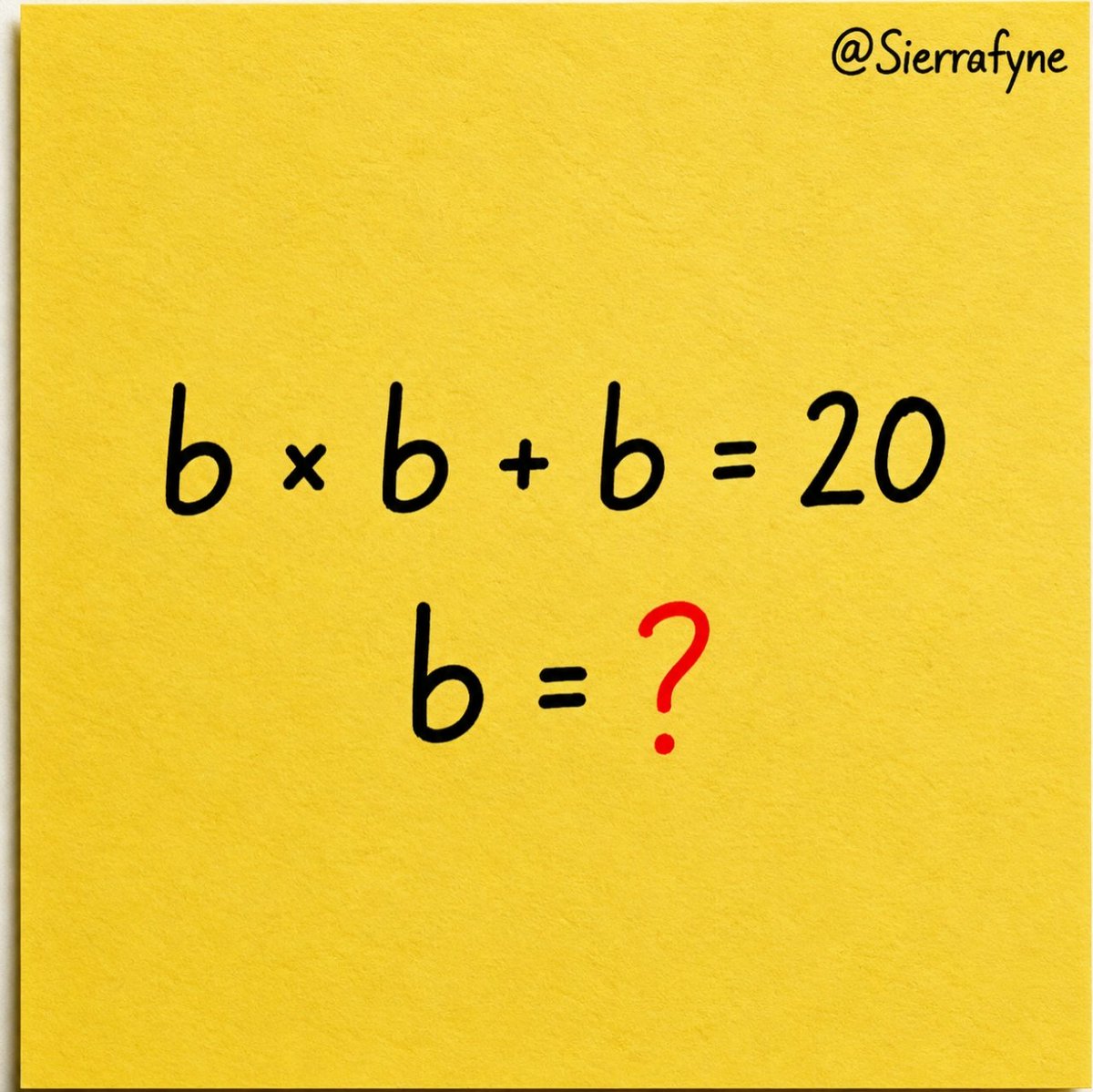 Sierrafyne's tweet photo. Can you solve this? 😋 https://t.co/sWSRULAcCa