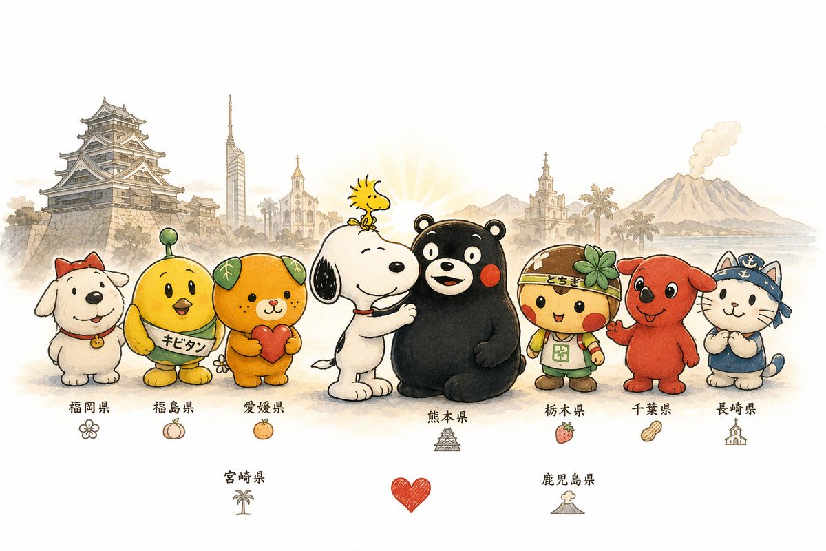 SnoopyLove85186's tweet photo. 心は、ひとつ。🤍
ずっと、熊本とともに。🐻🐾🇯🇵 https://t.co/XBhU9fdcGB