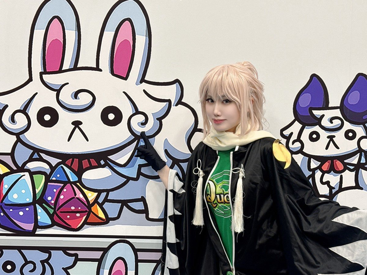 cos_a_m's tweet photo. 【おそくほ/Cosplay】
本日はFGOフェスお疲れ様でした！
コマンドTシャツ着た沖田さんで参加してました💥💥

絶対行きたかった英霊喫茶かるであに参加できて良かったし、1日があっという間でした(ಥ⁠‿⁠ಥ)

#FGOフェス #FGO11周年 https://t.co/nDYmWHCzE0