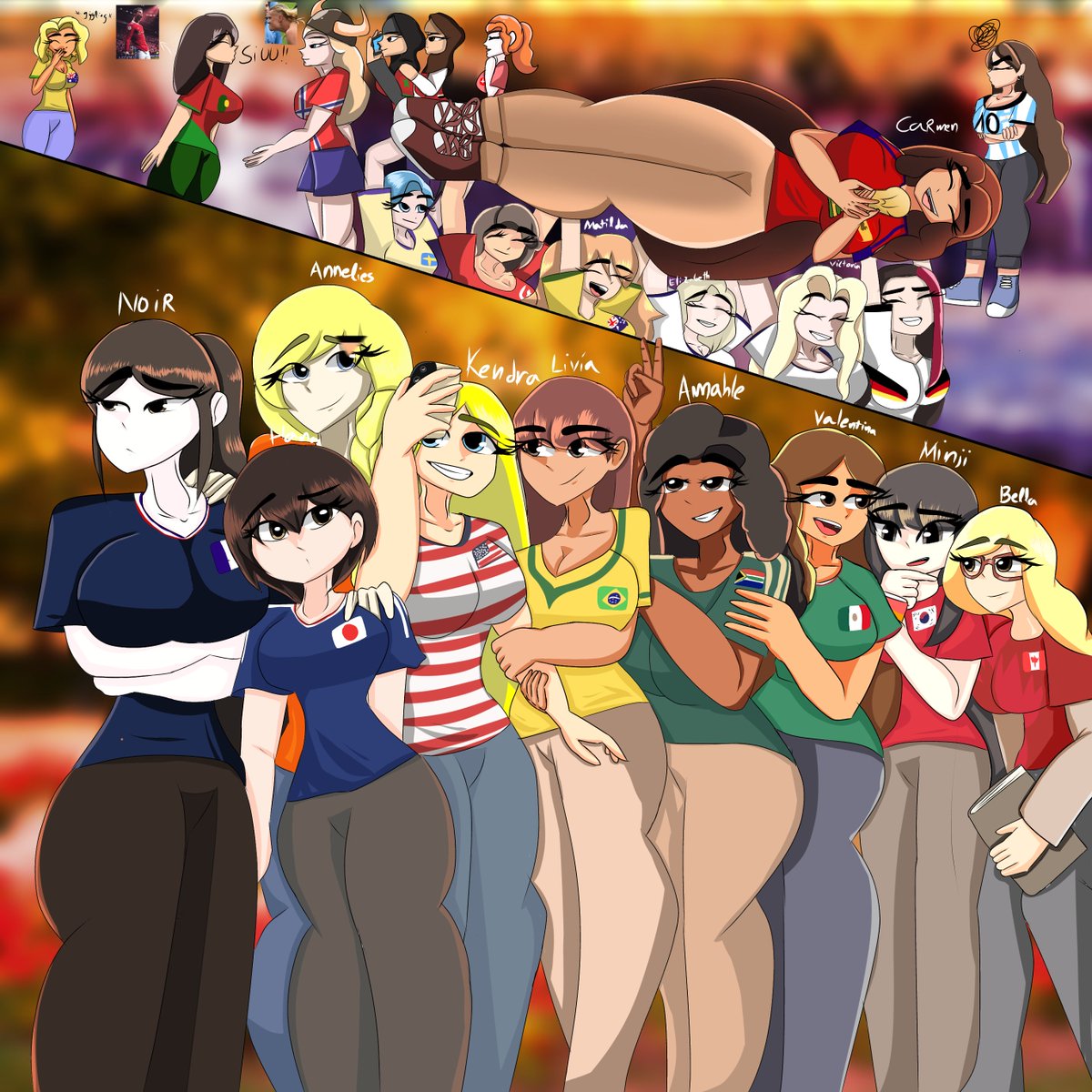 WIAStories's tweet photo. Some amazing fan art from our Discord community #WIAfanart❤️💘❤️

Join → https://t.co/c2kvRCkCe2 https://t.co/DDmLpaBCt0