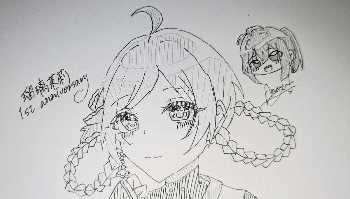 nerne_na7's tweet photo. 描き終わって数時間置いたら没ぽかったから供養 https://t.co/6OcZFszRvP