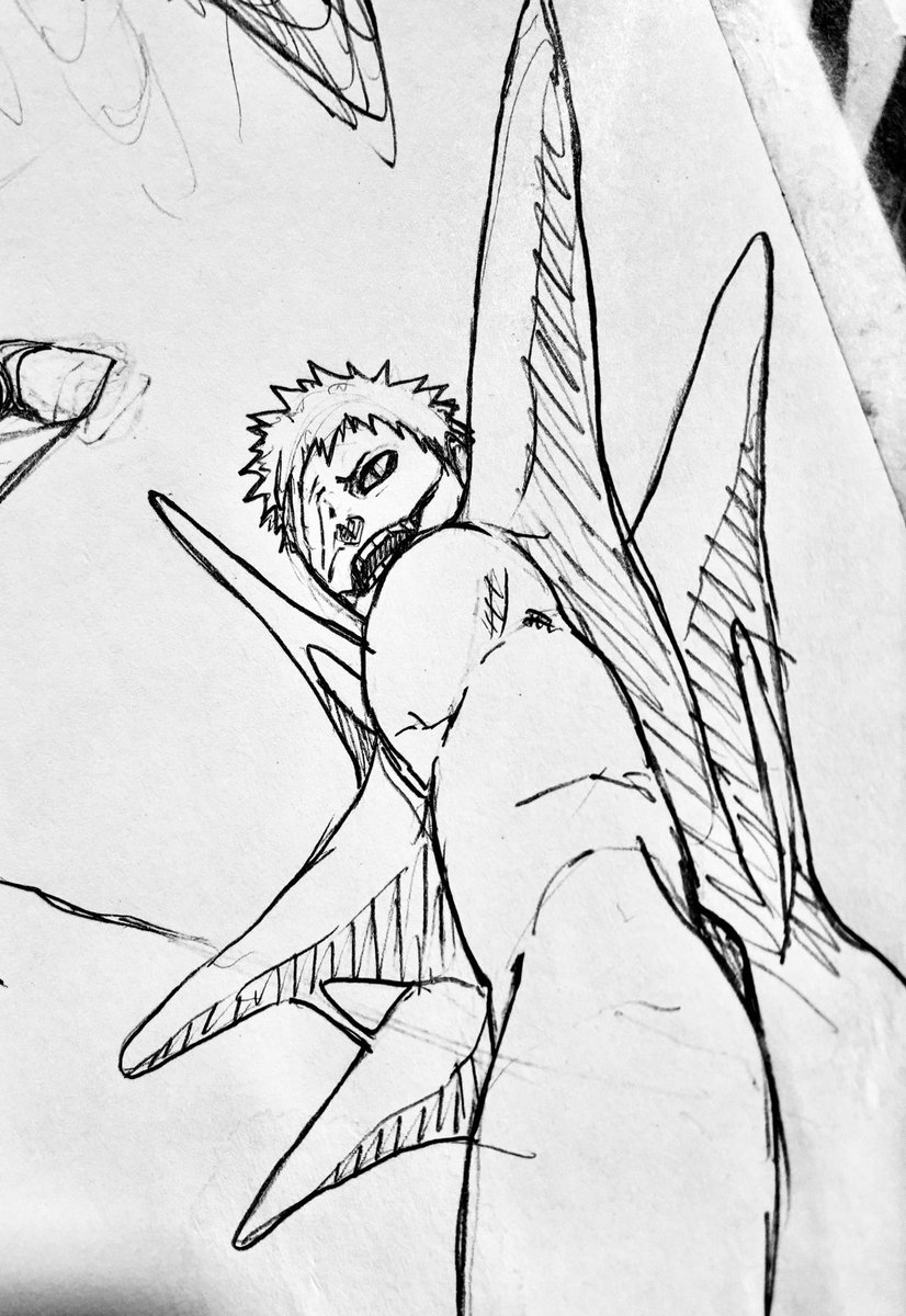 itokazuuu's tweet photo. NARUTOラフ　ゼツ

ハロ〜〜〜

うちはサスケが侵入してるよぉ〜

#NARUTO #イラスト https://t.co/8ncZrtv8Fx