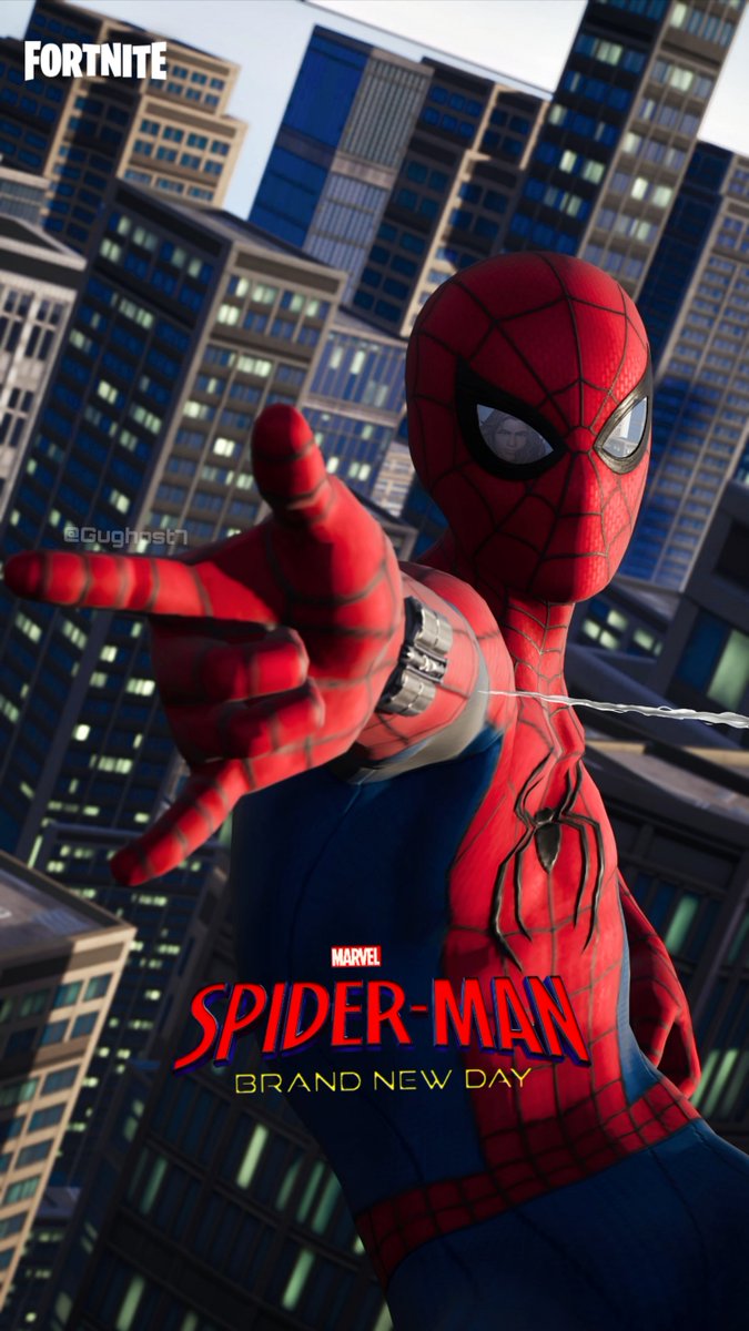 Gughost77's tweet photo. Spider Man  🕸️
#Fortnite  #SpidermanBrandNewDay https://t.co/ZKrwMI2u3P