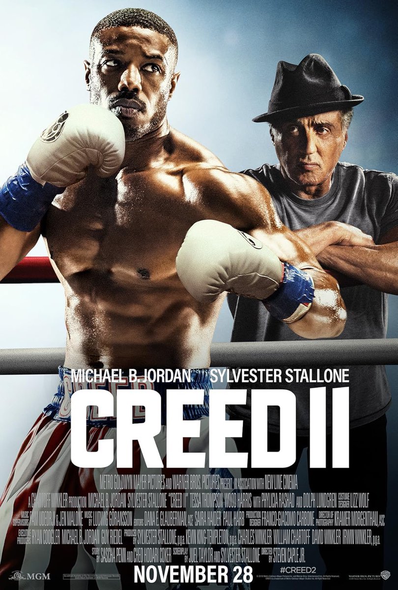 matt_91X's tweet photo. #Creed2
#MichaelBJordan
#SylvesterStallone
#TessaThompson
#DolphLundgren
#FlorianMauteanu
#WoodHarris
#RussellHornsby
#MiloVentimiglia https://t.co/nSUPnBqMOk